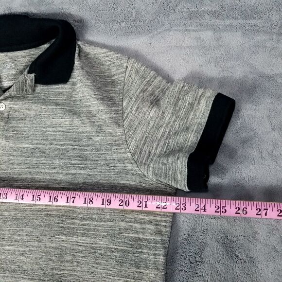 Goodfellow co Polo shirt Mens L Standard Fit Rugby short Sleeve Collared - Picture 4 of 9